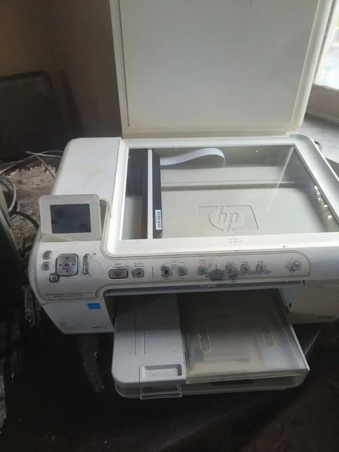 پرینتر جوهرافشان hp وایفادار سالم|پرینتر، اسکنر، کپی، فکس|گرگان, |دیوار