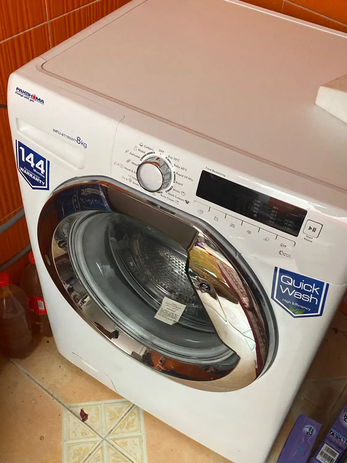 لباسشویی پاکشوما ۸ کیلو|ماشین لباسشویی و خشککن لباس|نقده, |دیوار
