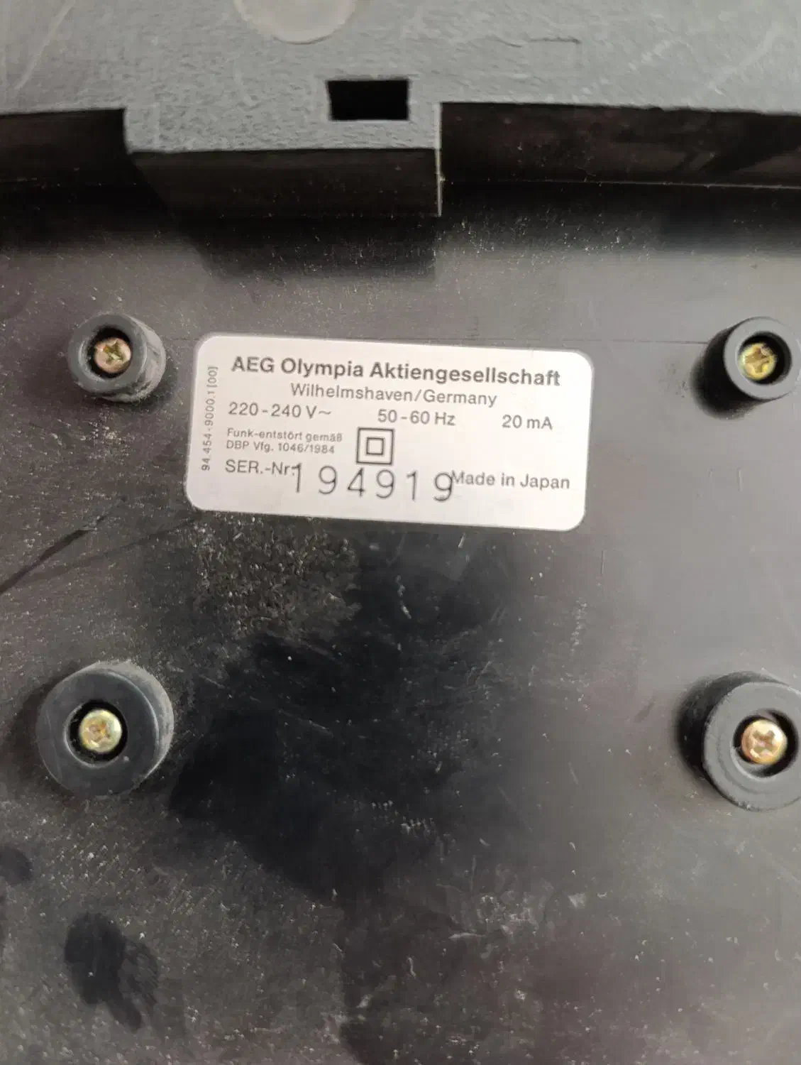 ماشین حساب اصل ژاپن AEG|لوازم التحریر|نقده, |دیوار