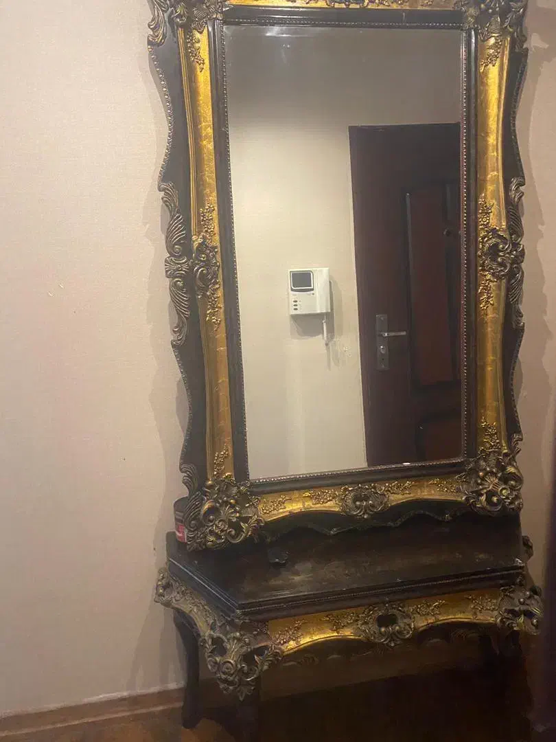 آیینه و کنسول|بوفه، ویترین، کنسول|خرمآباد (تنکابن), |دیوار