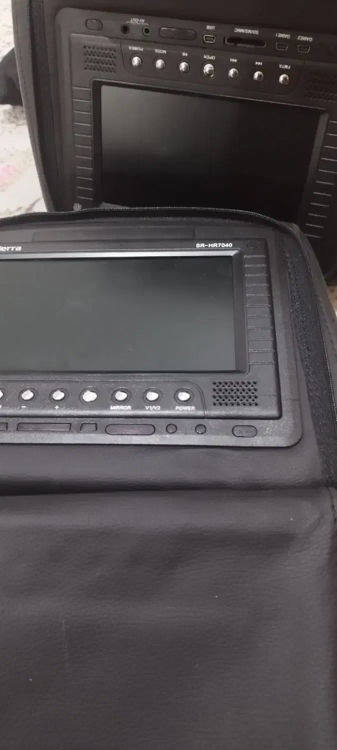 دو عدد مانیتور عقب|قطعات یدکی و لوازم جانبی|شوشتر, |دیوار