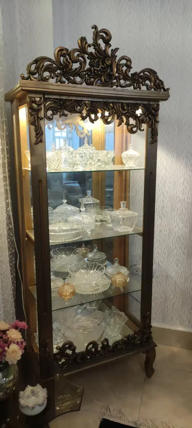 بوفه چوبی برای دکوری|بوفه، ویترین، کنسول|بوشهر, |دیوار