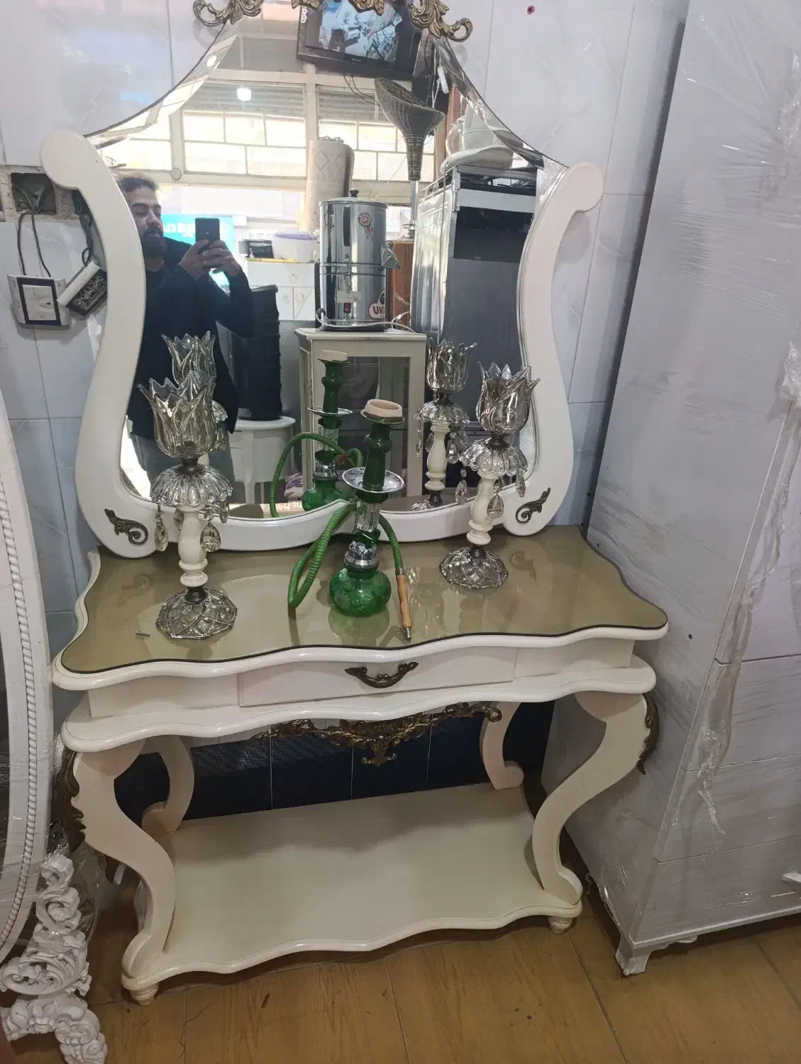 میز آریش چوپ ست|جاکفشی، کمد، دراور|مهاباد (آذربایجان غربی), |دیوار