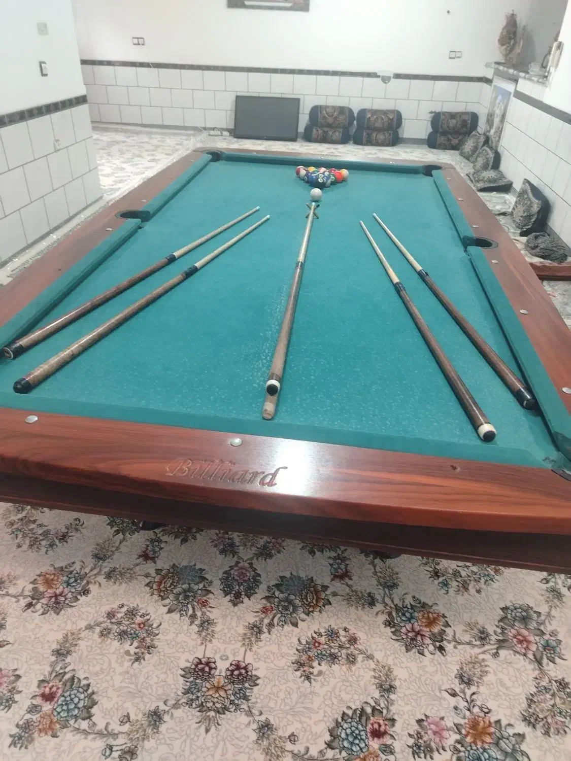 میز بیلیارد 9 فوت|تجهیزات ورزشی|مرودشت, استادیوم‎|دیوار