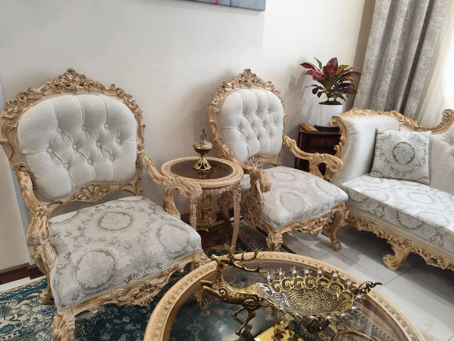 مبل سلطنتی|مبلمان خانگی و میز عسلی|پردیس, فاز ۱۱|دیوار