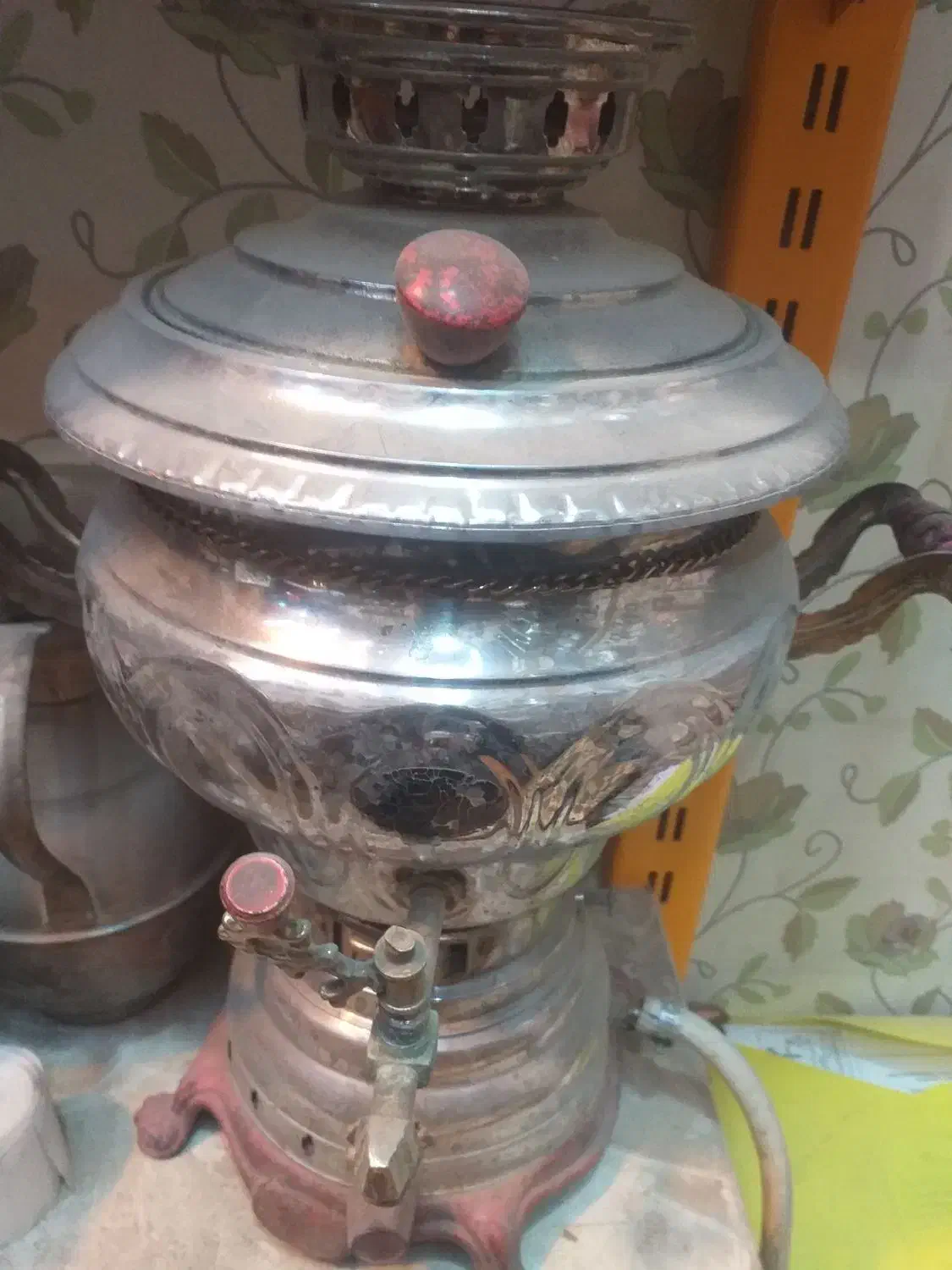 سماور گازی ۶لیتری|سماور، چایساز، قهوهساز|طبس, |دیوار