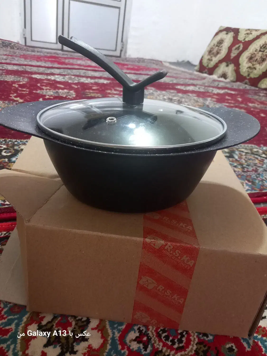 سرویس قابلمه چدن گرانیت ۸پارچه|ظروف پخت‌وپز|شاندرمن, |دیوار