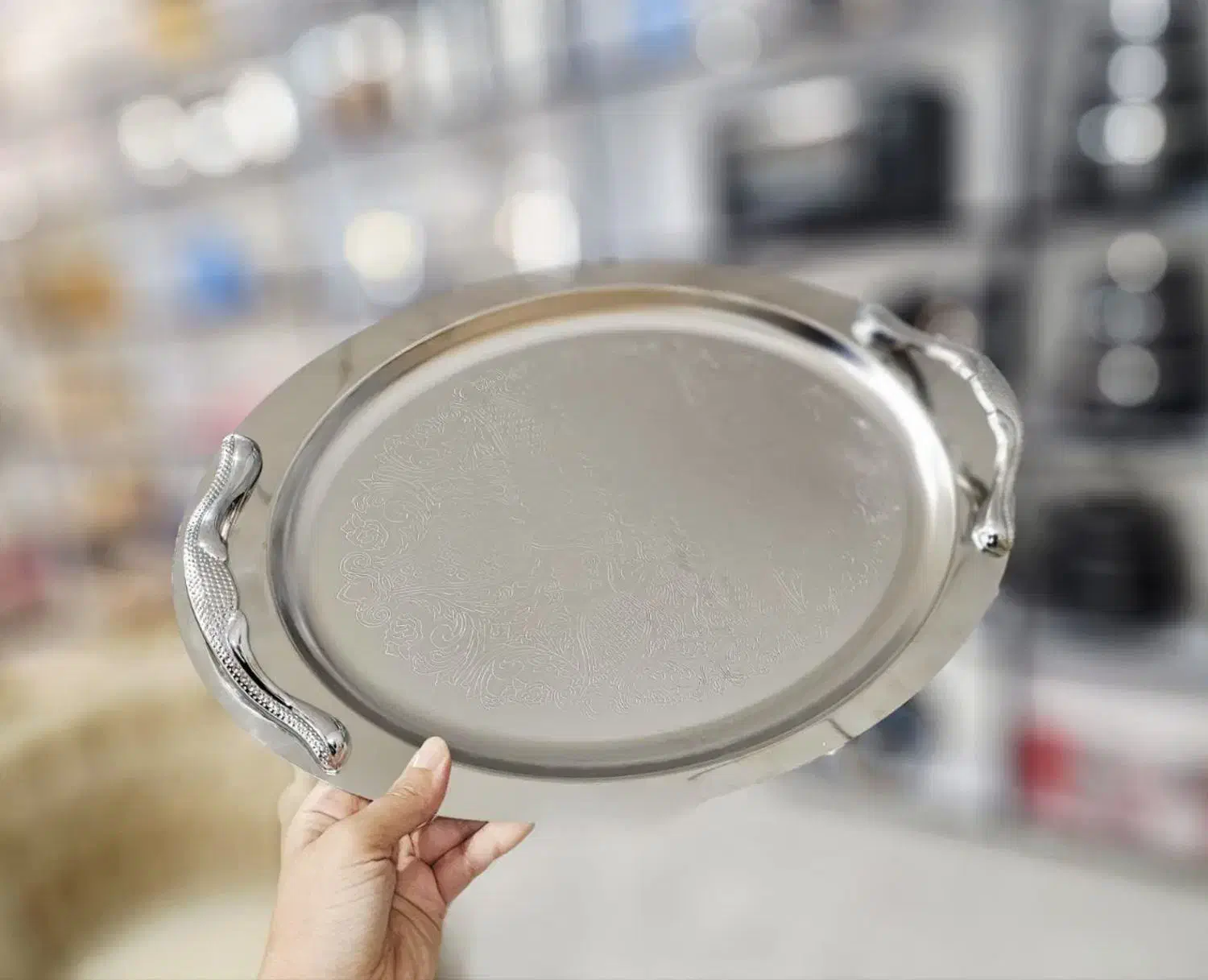 سینی پذیرایی روزمادر|ظروف سرو و پذیرایی|قم, هفت تیر|دیوار