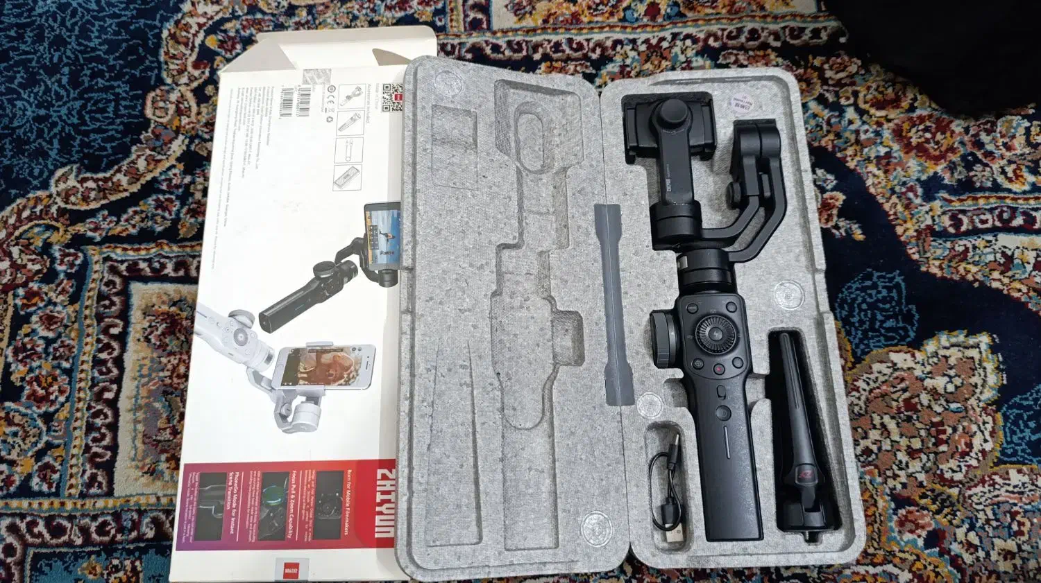 گیمبال گوشی اسموث ۴ ژیان smooth 4 zhiyun|لوازم جانبی موبایل و تبلت|ری, دولتآباد|دیوار