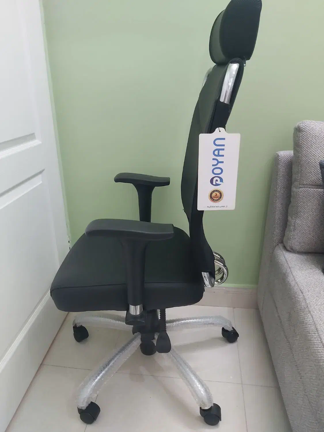 صندلی چرخ دار اداری پویان با دو سال گارانتی|صندلی و نیمکت|تهران, زنجان جنوبی|دیوار
