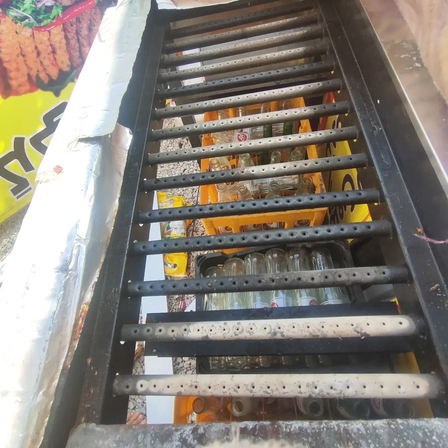 فروش فوری کباب پز چهار شعله زیر قیمت|کافی‌شاپ و رستوران|زرقان, |دیوار