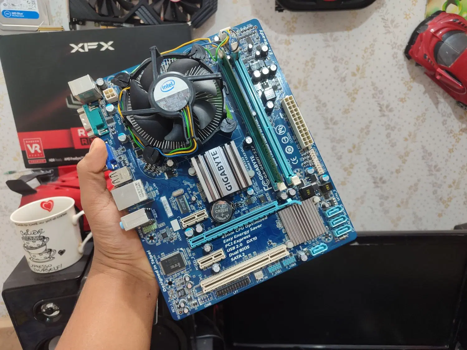 مادربرد G41 GIGABYTE|قطعات و لوازم جانبی رایانه|مشهد, بالا خیابان|دیوار