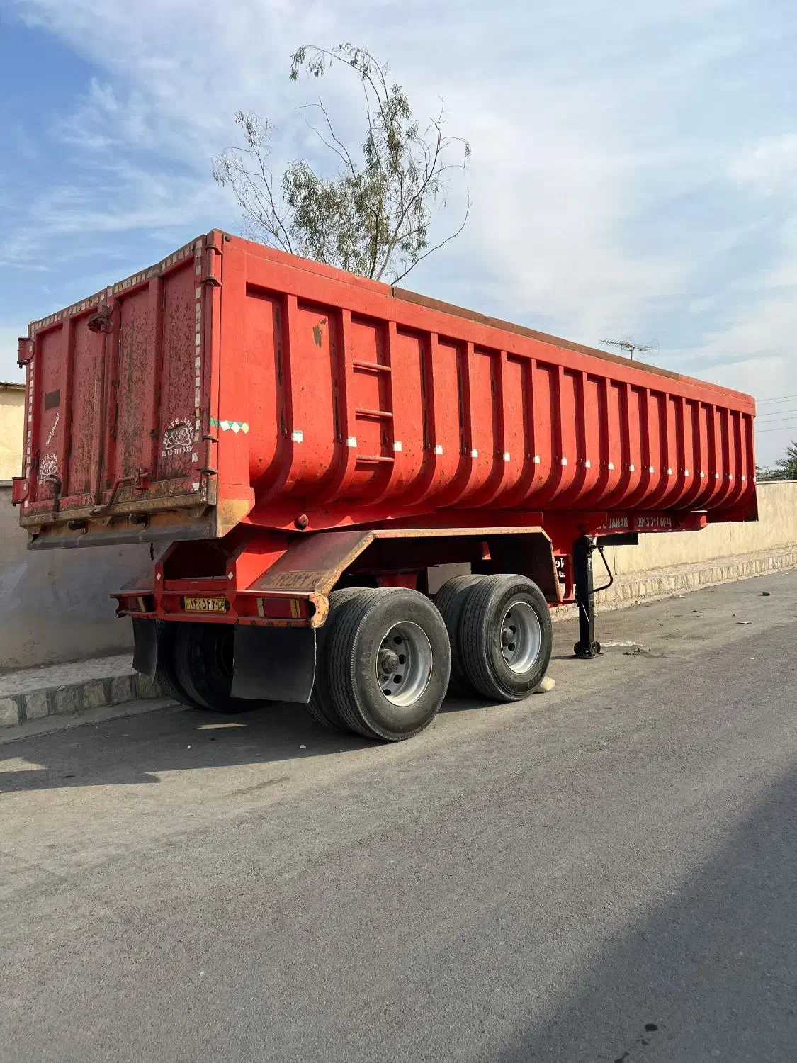 کمپرس نصف جهان|خودرو سنگین|رویدر, |دیوار