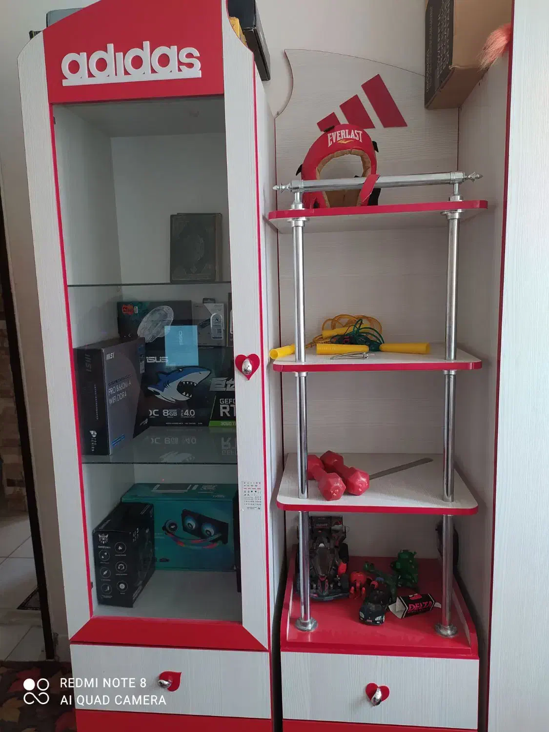 کمد کتابخانه بوفه تمام mdf|کتابخانه، شلف، قفسههای دیواری|سنندج, |دیوار