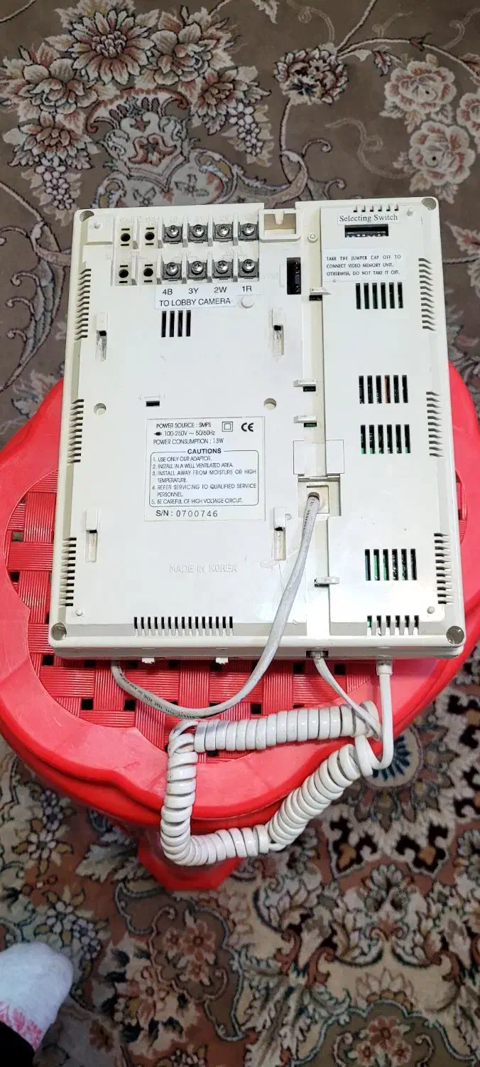 آیفون تصویری فینیتل کره ایی سالم|صوتی و تصویری|اصفهان, ملک‌شهر|دیوار