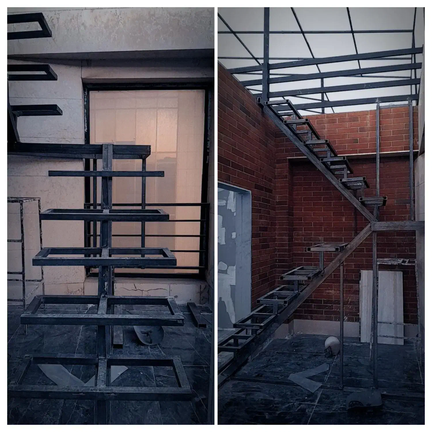 جوشکاری سایهبان پله آلاچیق|خدمات پیشه و مهارت|اهواز, زیتون کارمندی|دیوار