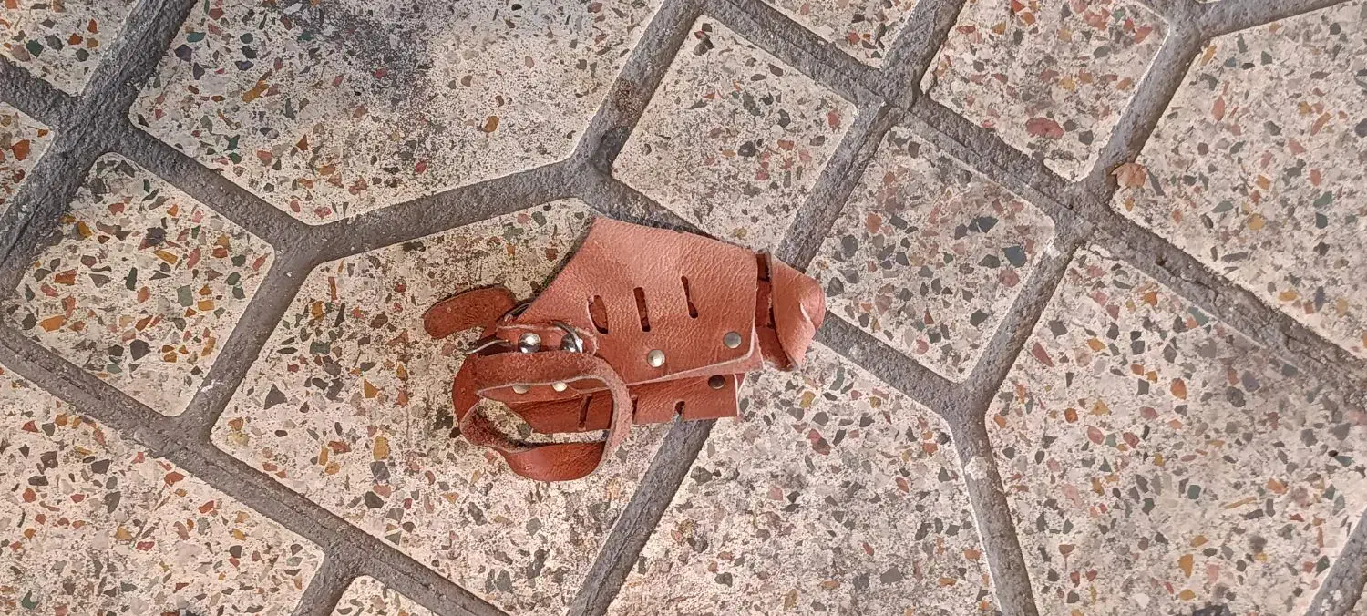 پوزه بند چرم گاوی گرید وان|لوازم جانبی حیوانات|تهران, زرکش|دیوار