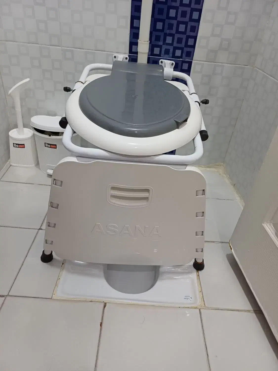 توالت فرنگی تاشو دیواری آسانا|لوازم سرویس بهداشتی|اندیشه, اندیشه فاز ۱|دیوار