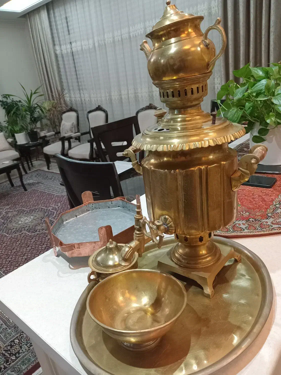 سماور ذغالی|سماور، چای‌ساز، قهوه‌ساز|اندیشه, اندیشه فاز ۵|دیوار