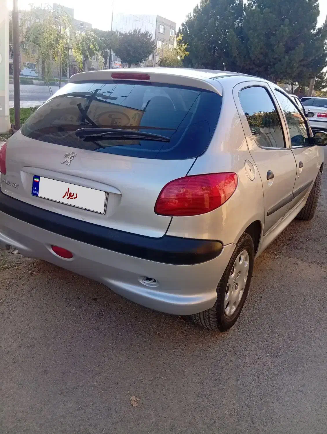 206مدل 84درحد خشک|خودرو سواری و وانت|سنقر, |دیوار