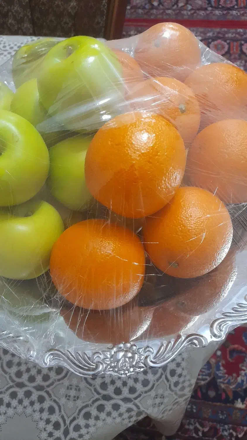 میوه مصنوعی و ظرف میوه پایه دار با پایه سوسماری|ظروف سرو و پذیرایی|تهران, جوانمردان (اندیشه)|دیوار