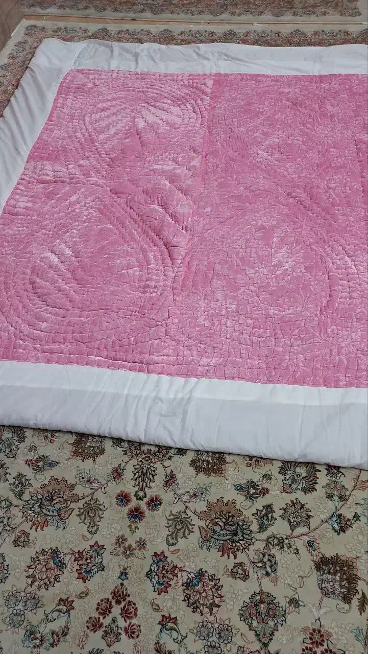 لحاف مخمل عروس|رختخواب، بالش، پتو|مشهد, چهارچشمه|دیوار