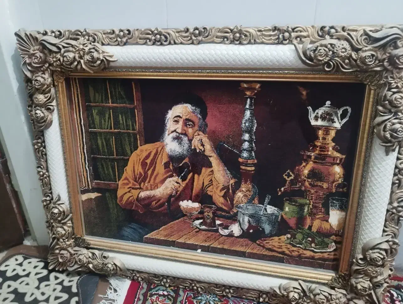 قاب.  عکس. سنتی|تابلو فرش|شیراز, سعدیه شمالی|دیوار