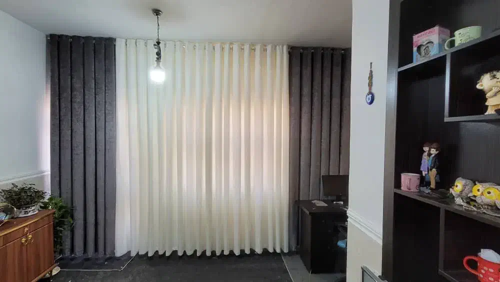 پرده دوخت شده دومتری ۲۵۰۰|پرده، رانر، رومیزی|اهواز, ۳۰ متری|دیوار