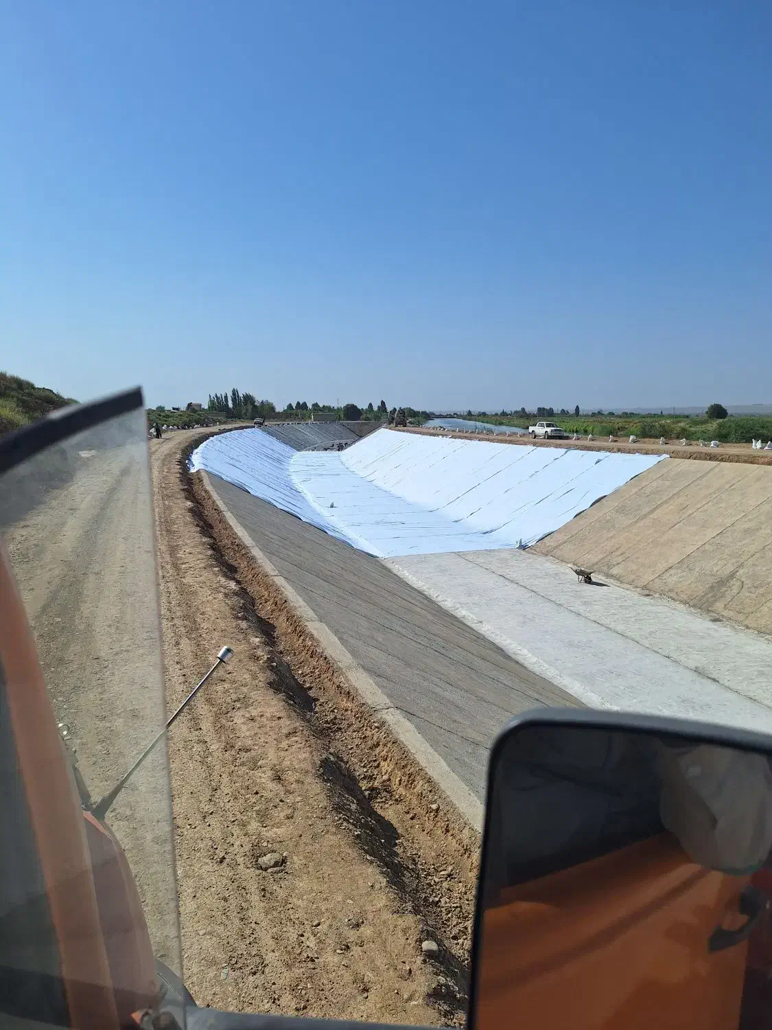 فروش و نصب ورق ژئوممبرین استخرهای کشاورزی|خدمات پیشه و مهارت|مشگین شهر, |دیوار