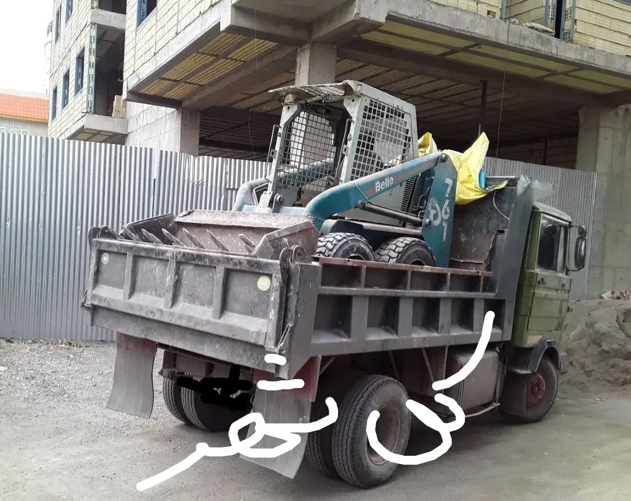 خاکبرداری مینی لودر توماس بابکت نخاله خاورکمپرسی|خدمات حمل و نقل|مشهد, هفده شهریور|دیوار