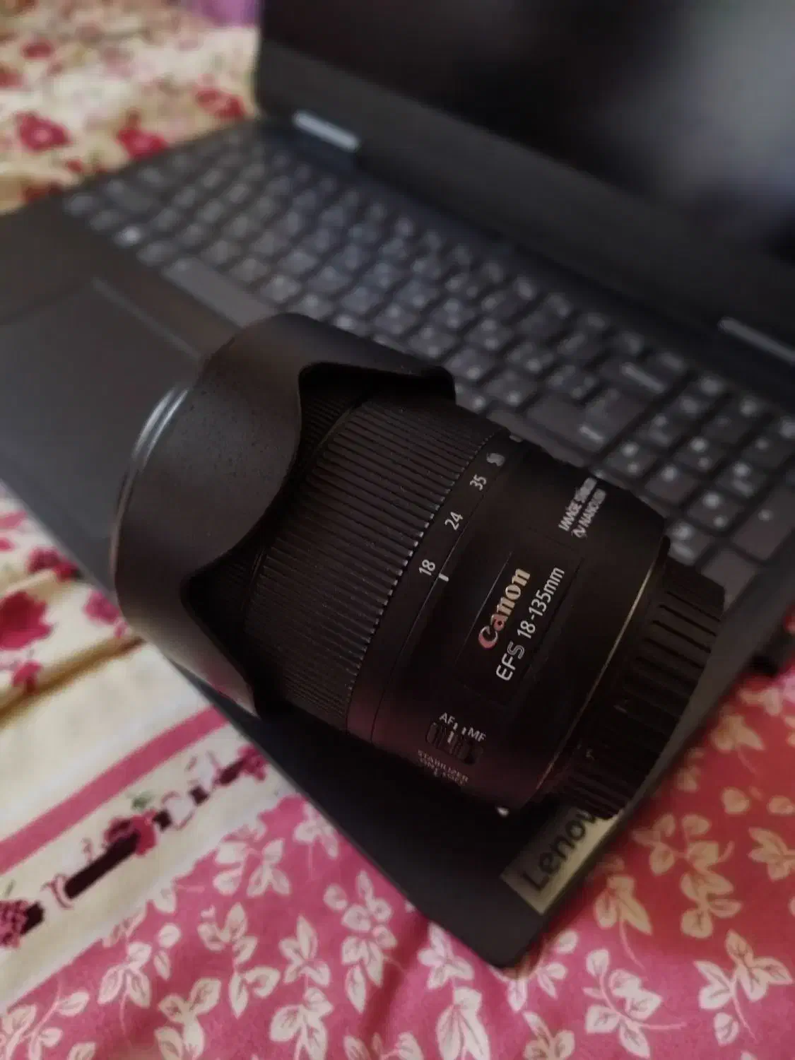 دوربین کنون 750D به همراه دولنز ۵۵-۱۸ و ۱۳۵-۱۸|دوربین عکاسی و فیلم‌برداری|لاهیجان, رجایی|دیوار