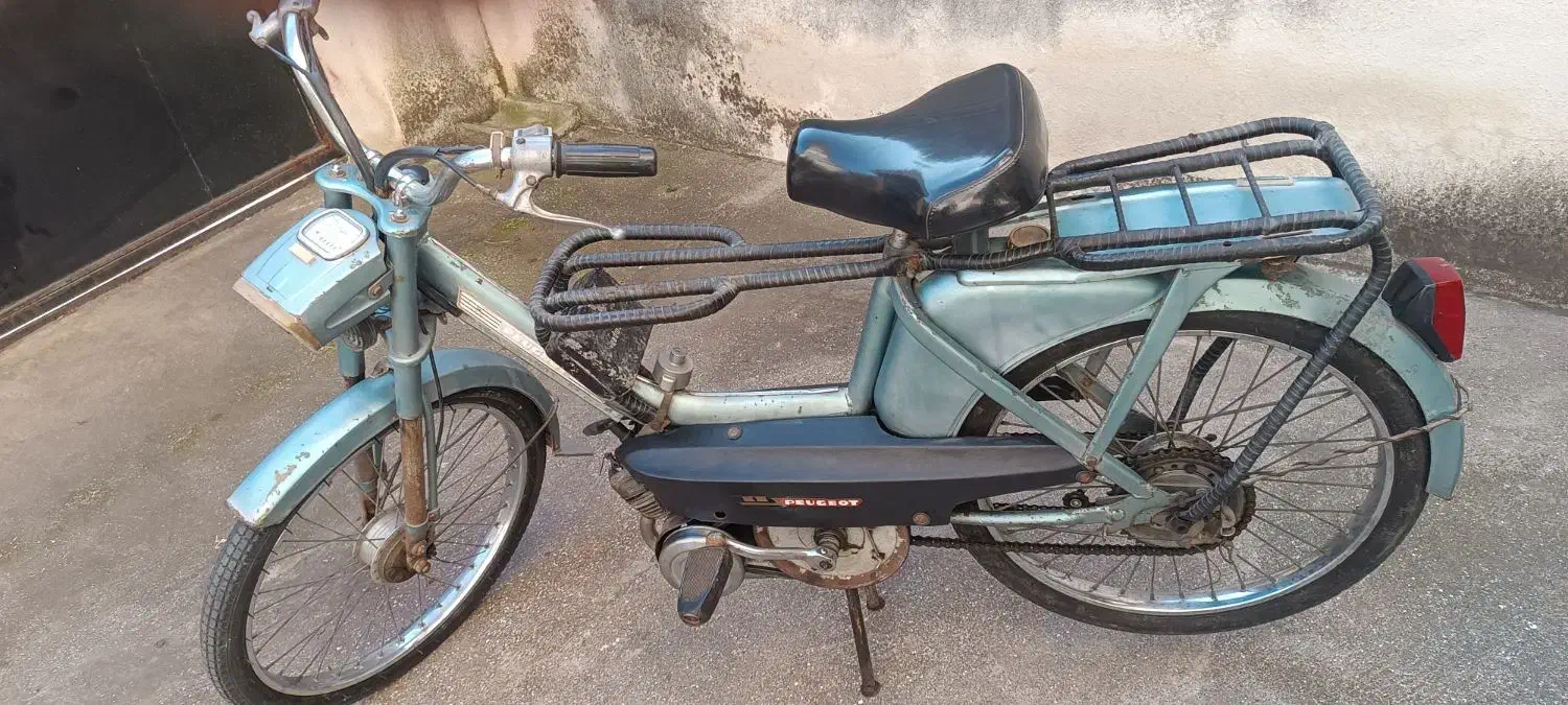 موتور گازی پژو فرانسه|موتورسیکلت|بندر انزلی, باغ زمانی|دیوار