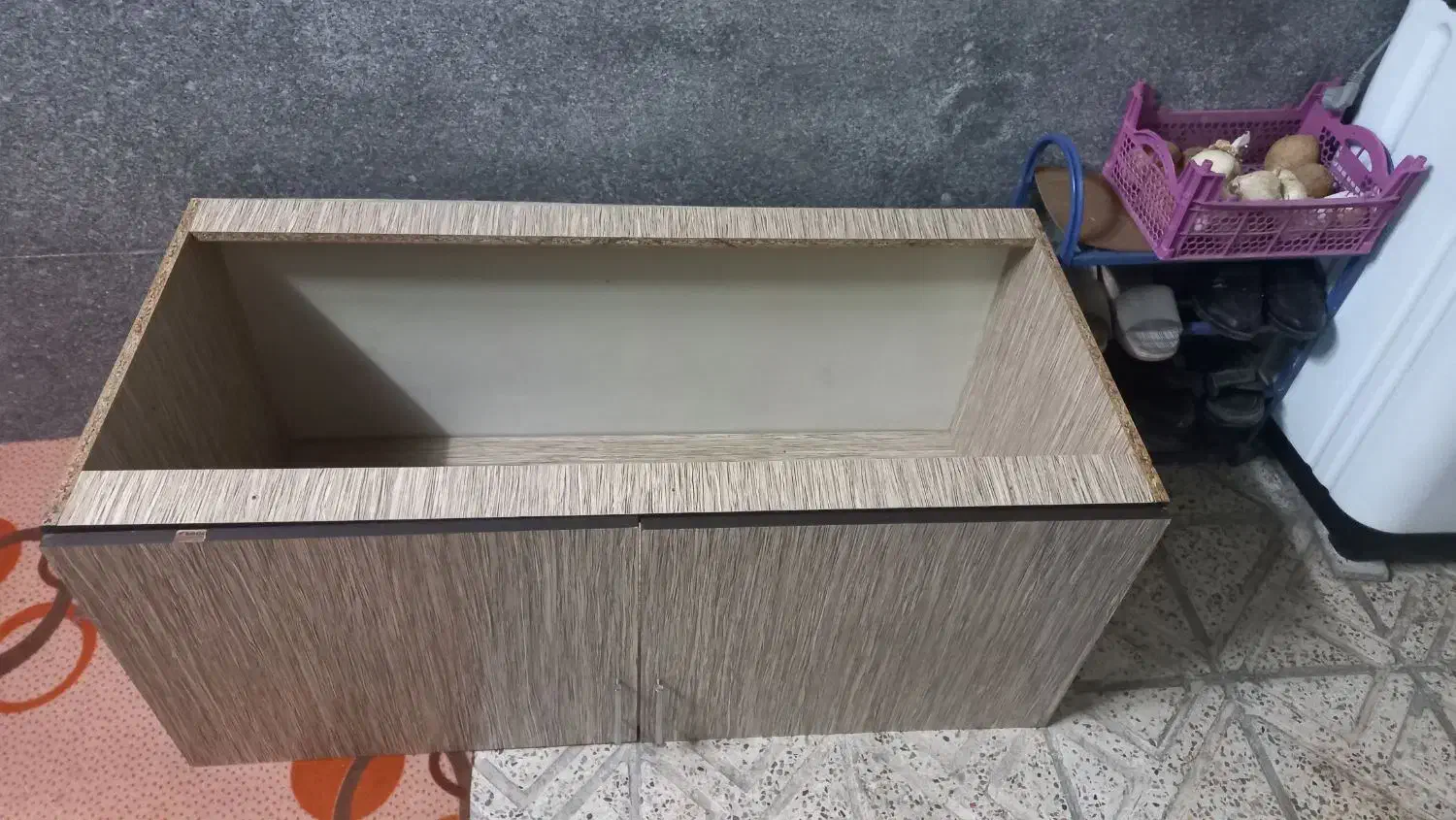 چوبی|کتابخانه، شلف، قفسههای دیواری|نسیمشهر, |دیوار