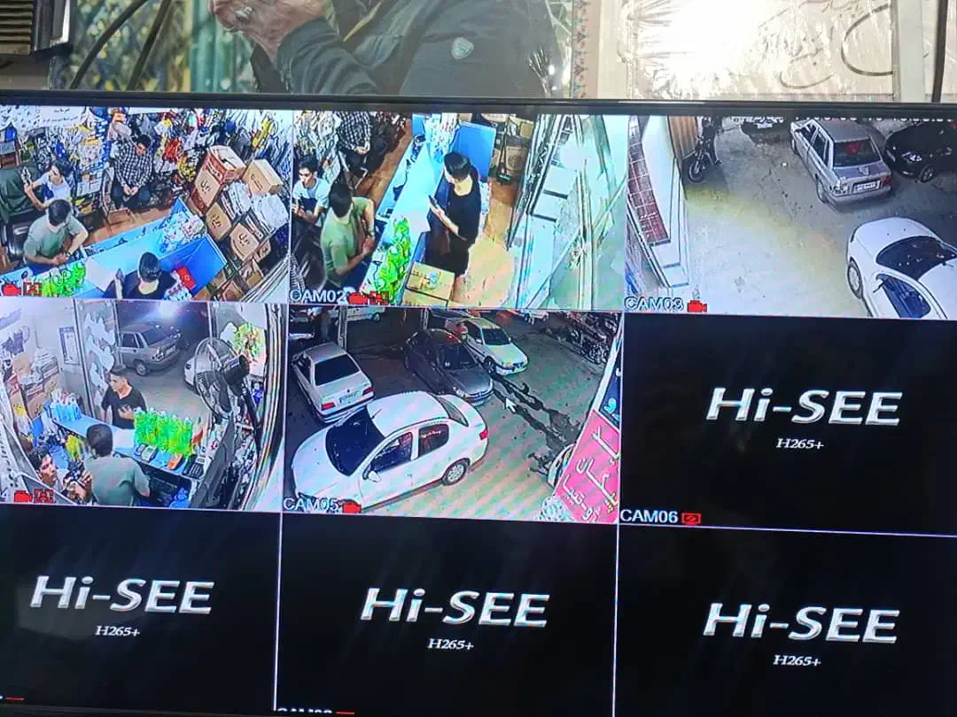 دوربین مداربسته با ضمانت‌کتبی وخدمات‌ بلندمدت|دوربین مداربسته|شیراز, ملاصدرا|دیوار