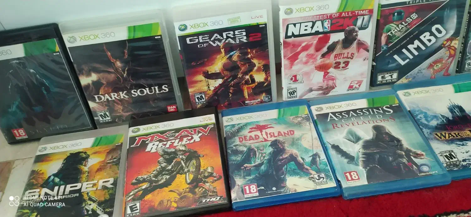 سی دی ایکس باکس/x box 360|کنسول، بازی ویدئویی و آنلاین|قم, عمار یاسر|دیوار