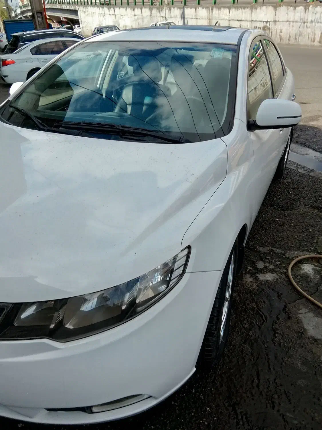 سراتواتومات96درجه یک سفید بدون رنگ وضربه کمکار|خودرو سواری و وانت|رشت, دروازه لاکان|دیوار