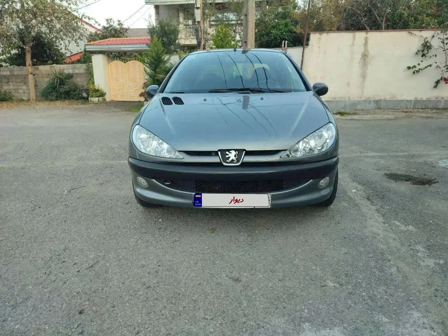 ۲۰۶ اس دی  وی ۸|خودرو سواری و وانت|رشت, چله خانه|دیوار