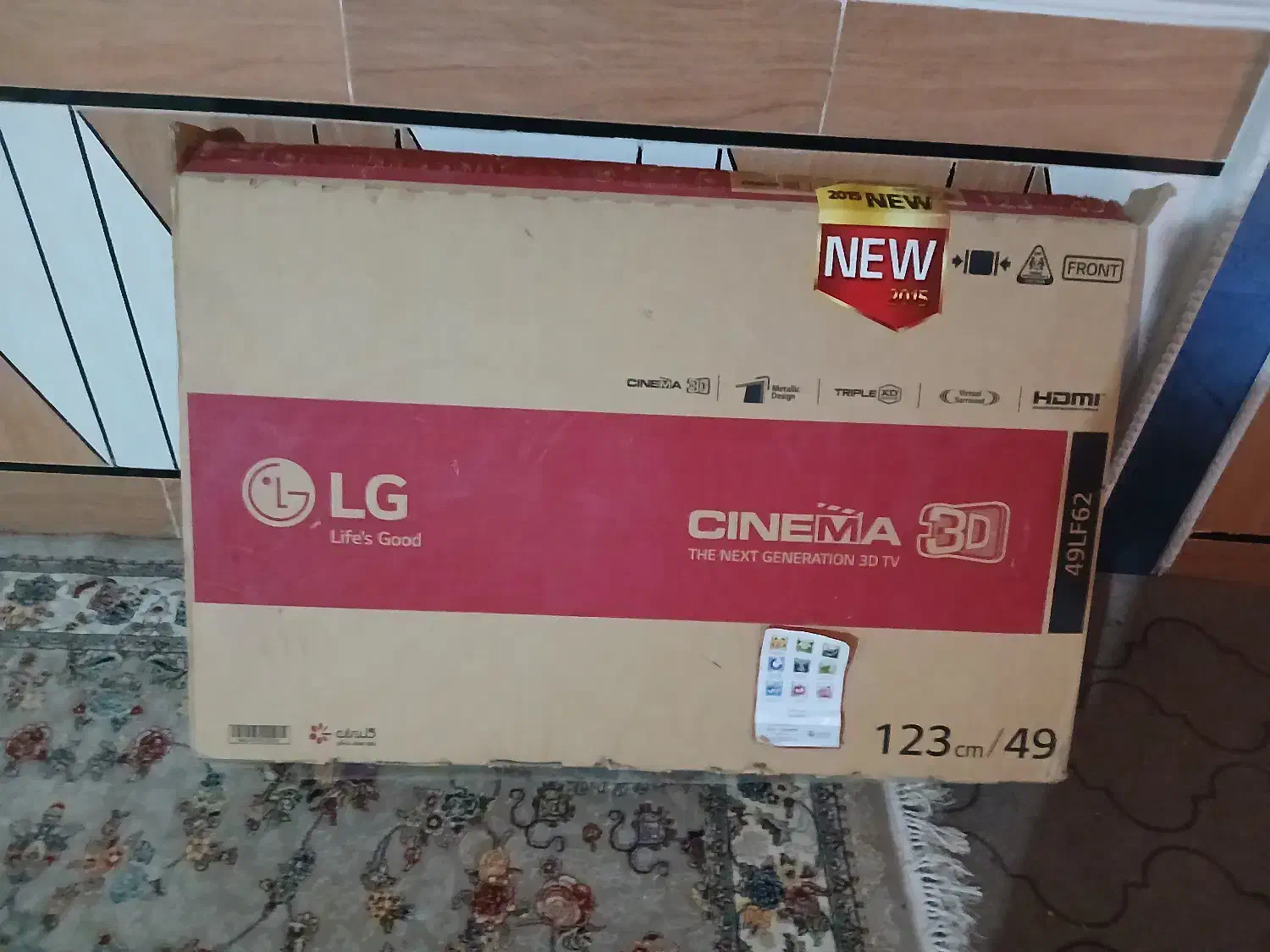 فروش یک دستگاه ال جی ۴۹اینحی اصل کره ای|تلویزیون و پروژکتور|شوش, |دیوار