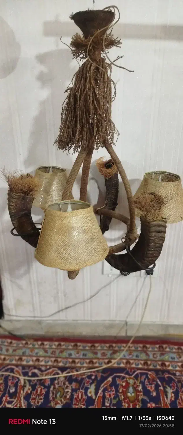 لوستر|لوستر و چراغ آویز|تهران, کاشانک|دیوار