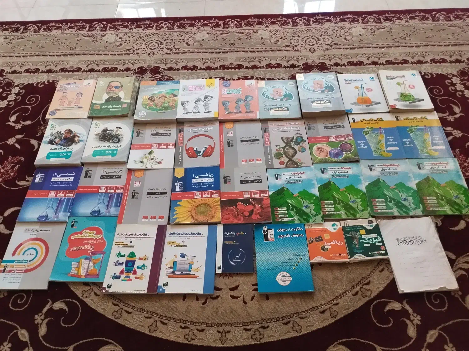 فروش تمامی کتاب کنکور تجربی به صورت کامل|کتاب و مجله آموزشی|نورآباد, |دیوار