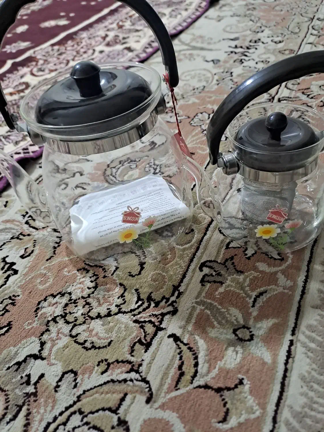 کتری قوری پیرکس نو|قوری، کتری، قهوه‌ساز دستی|شاهین‌شهر, شهرک سایت|دیوار