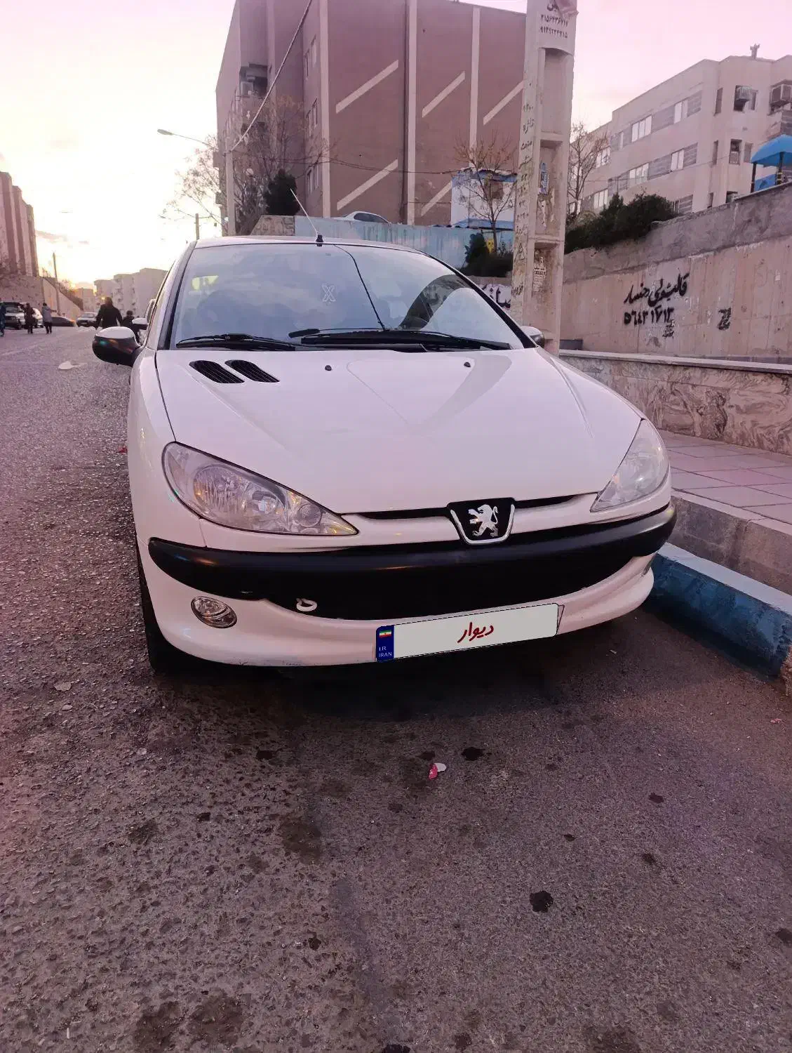 پژو206 sd v8 بدون رنگ واقعی|خودرو سواری و وانت|رباط‌کریم, رباط‌کریم|دیوار