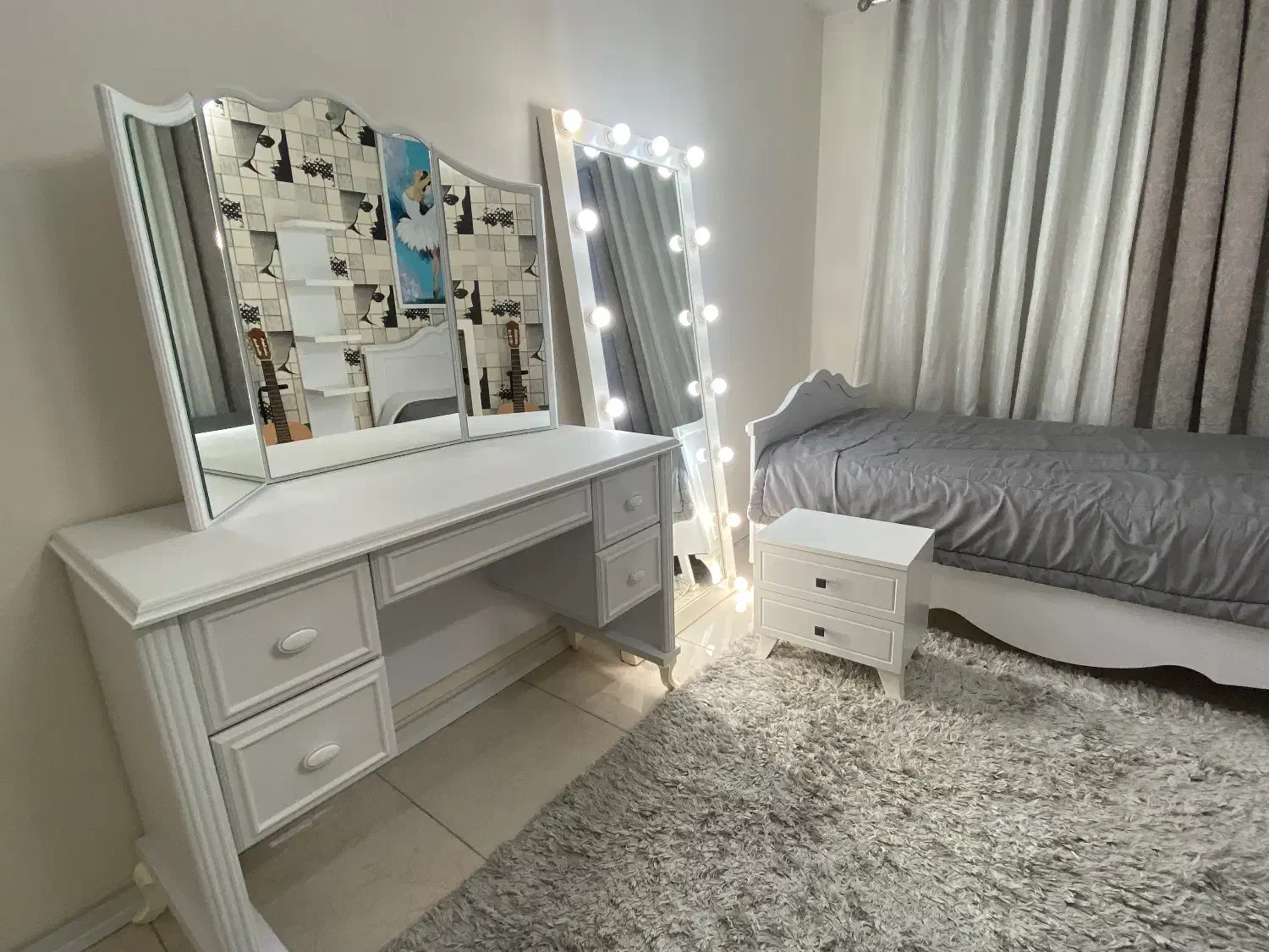 سرویس خواب گلوریا|تخت و سرویس خواب|ری, شهادت|دیوار