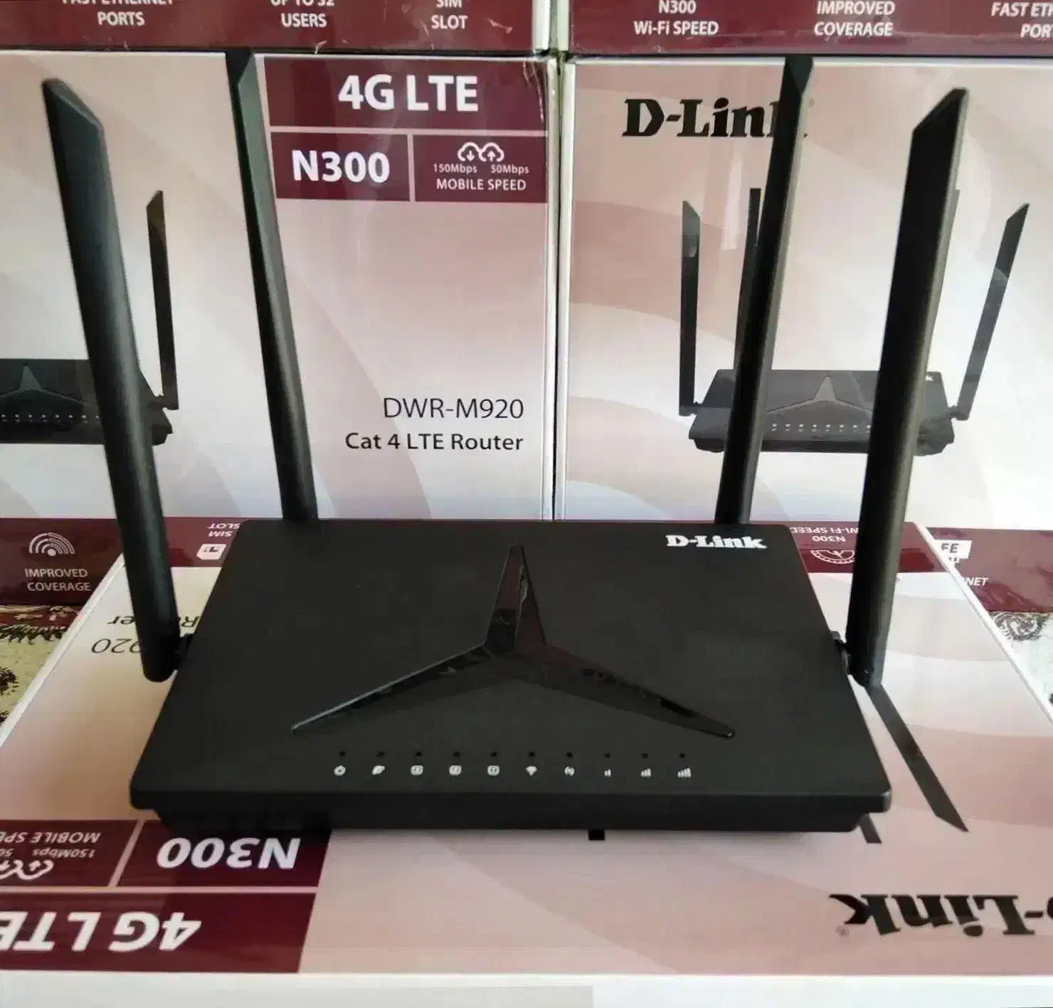 مودم سیمکارتی 4آنتن ایرانسل همراه اول آنلاک DLINK|مودم و تجهیزات شبکه|تبریز, |دیوار