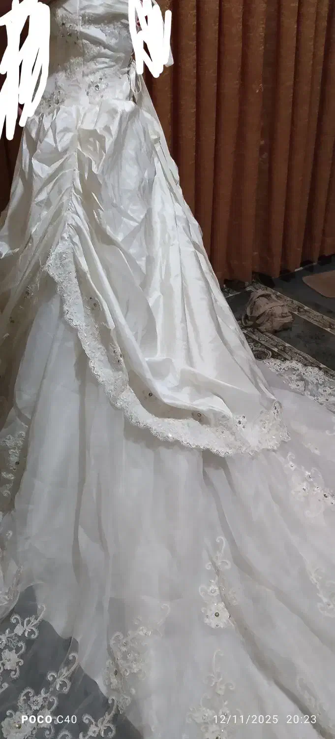 لباس عروس|لباس|خزل, |دیوار