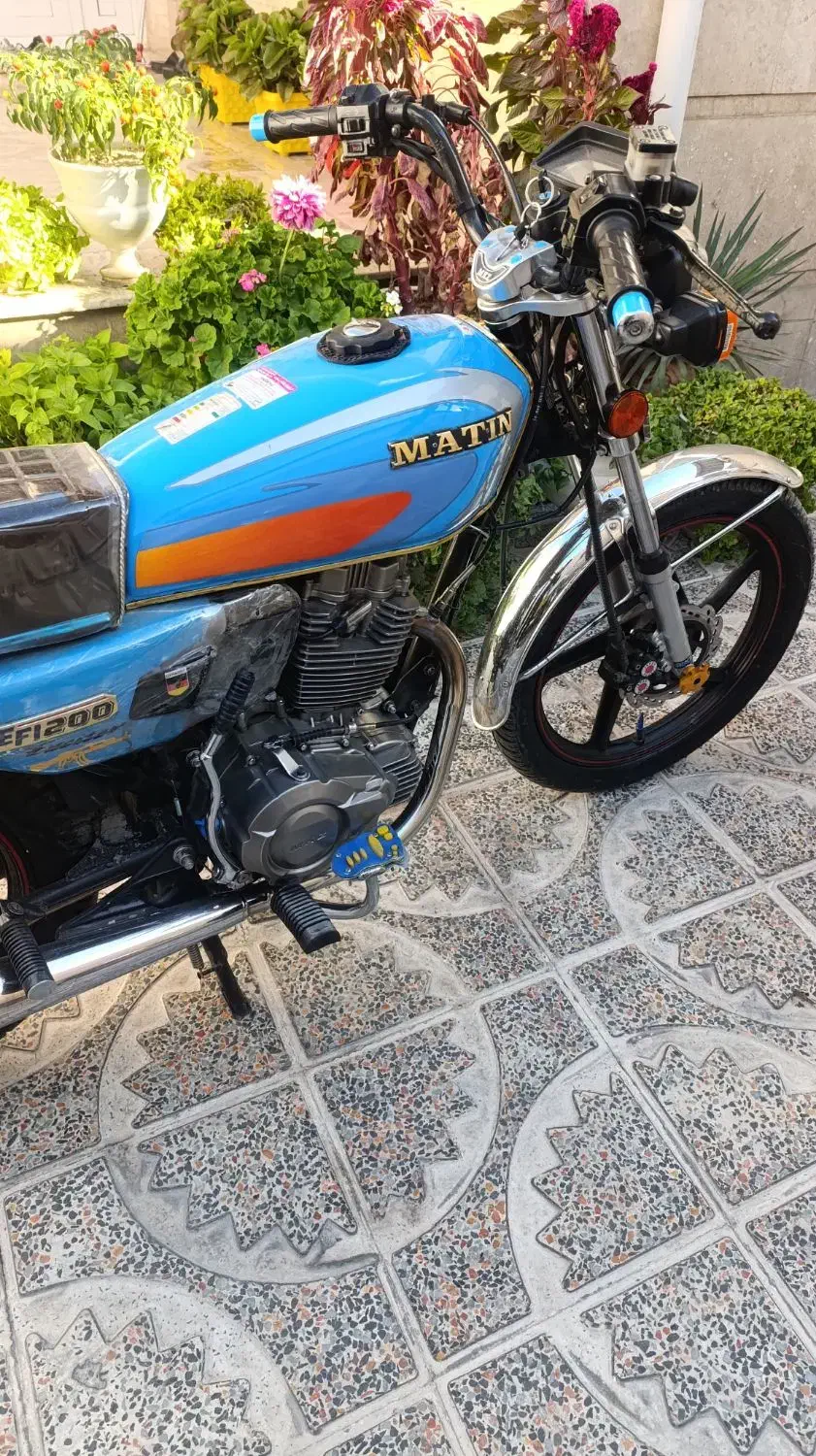 متین 200در حد خشک|موتورسیکلت|بروجرد, |دیوار