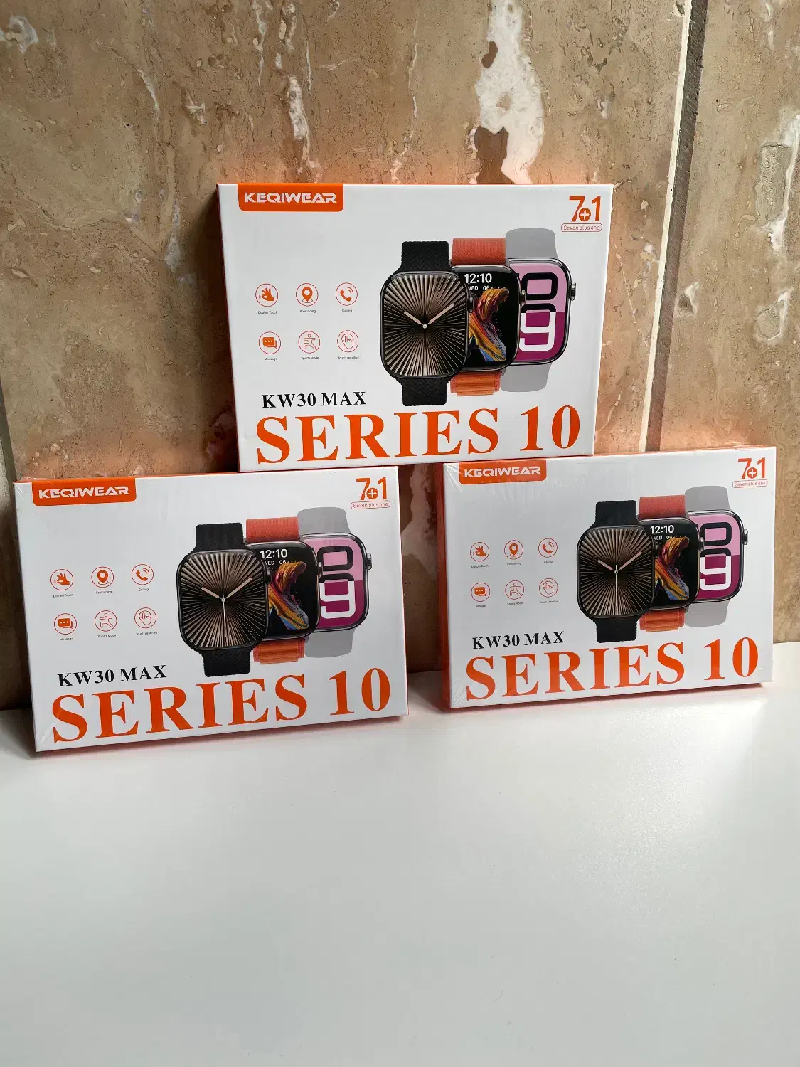 اپل واچ ، ساعت هوشمند مدل kw30 max با 7 تا بند|ساعت|تهران, ابوذر|دیوار