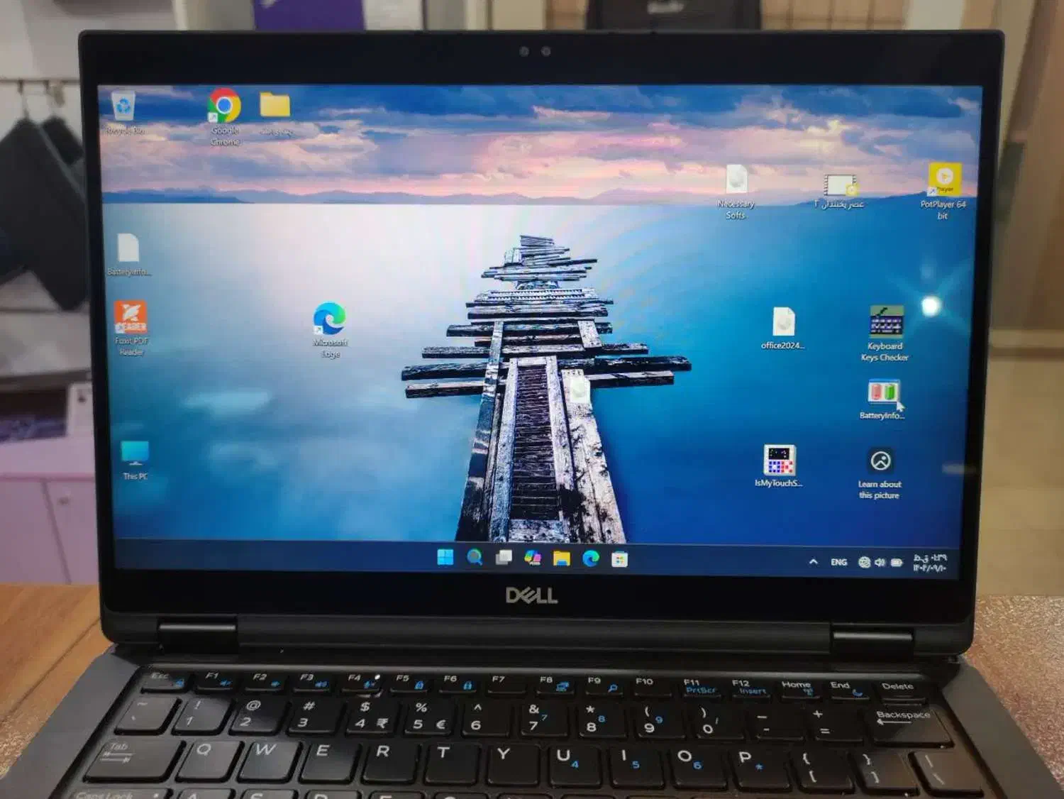 لپ تاپ دل ۷۳۹۰ مدل 360 درجه با 6 ماه گارانتی|رایانه همراه|قم, پردیسان|دیوار