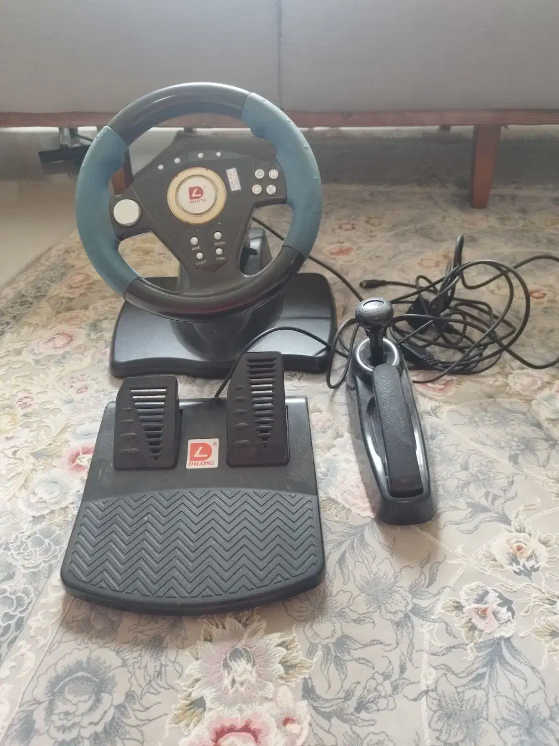 فرمان گیم برای کامپیوتر همراه پدال و دنده|کنسول، بازی ویدئویی و آنلاین|لاهیجان, کوی آزادگان|دیوار