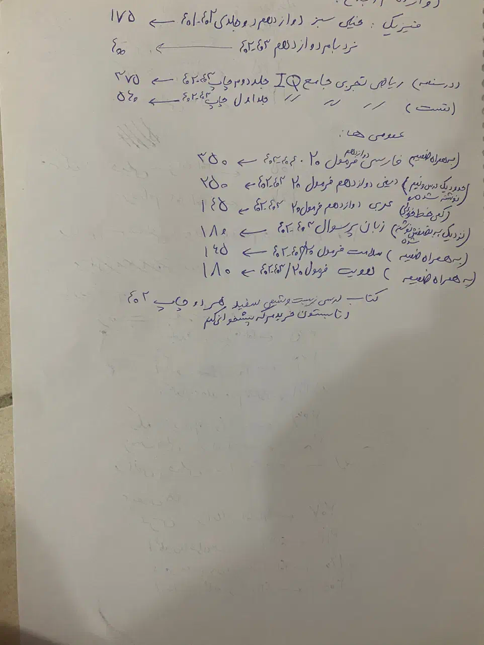 فروش کتاب کنکور تجربی و امتحان نهایی عمومی|کتاب و مجله آموزشی|شیراز, ابیوردی|دیوار